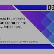 Confidence To Launch An Appian Performance Testing Masterclass