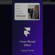Create Framer Hover Reveal Effect