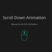 Scroll Down Mouse Animation Using Only HTML And CSS Animated Mouse Scroll Using HTML CSS