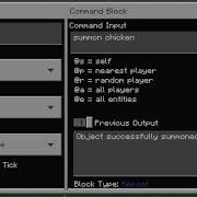 Minecraft Chicken Explosion Using Command Block