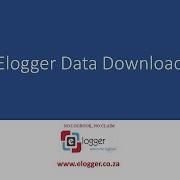 Elogger Data Download