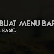 Membuat Menu Bar Pada Visual Basic 6