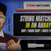 1408 String Matching In An Array 3 Approaches KMP Rabin Karp