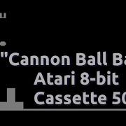 Cannon Ball Battle Atari 8 Bit Cassette 50 Game 25