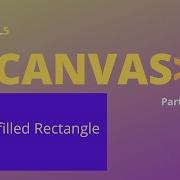 HTML5 Canvas Draw Filled Rectangle