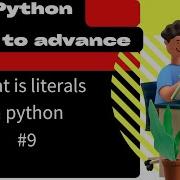 What Is Literals In Python Python Me Literals Kya Hota Hai