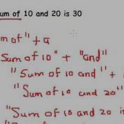 Java Program To Add Two Numbers Without User Input