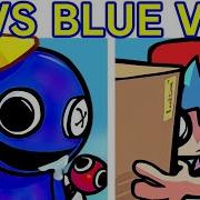 Friday Night Funkin VS Blue V1 Rainbow Friends Roblox Rainbow Friends Chapter 1 FNF Mod Hard