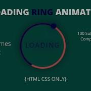 Loading Ring Animation CSS Effects CSS HTML Only How To Create Loader Ring Easy Tutorial