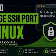 How To Change Default SSH Port In Linux