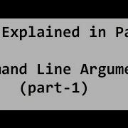 12 Command Line Arguments In Java Part 1