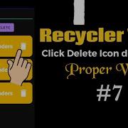 Delete Specific Item From RecyclerView Android Studio Tutorials