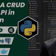 Python CRUD Rest API In Python Using Django Django Rest Framework Postgres Docker Docker Compose