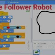 Line Follower Robot Using Scratch Block Coding Scratch Project Graphic Project