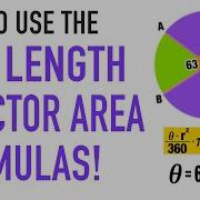 Arc Length Formula And Sector Area Formula Explained