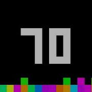 70 Seconds Timer Flowing Pixels