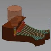 Collision Report For Guiding Curves In NX CAM