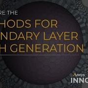 Methods Used For Boundary Layer Mesh Generation In Ansys Fluent Meshing Watertight Geometry Workflow