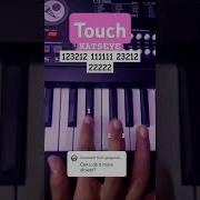 KATSEYE Touch Easy Piano Tutorial Tiktok Viral Shorts