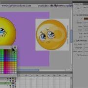 Adobe Flash Gradient Tool How To Make A 3D Emoticon Part 2