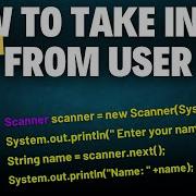 How To Take Input From User In Java Explained With Example Chapter 23 Java Tutorial For Beginner