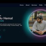 Build A Complete Responsive Personal Portfolio Website Using HTML CSS JavaScript