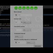 Java Complete Project Compound Interest Calculator Part 2