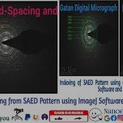How To Estimate D Spacing Indexing SAED Pattern Plot Using ImageJ Gatan Digital Micrograph Soft