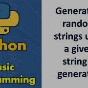 Generating Random Strings Until A Given String Is Generated