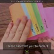 Assembling Parent Function Foldable