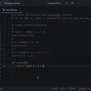 Python Tutorial Lambda Function