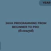 Java Programming Lesson 3 User Input