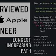 Longest Increasing Path Python Interview