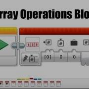 Programming In EV3 The Array Operation Block
