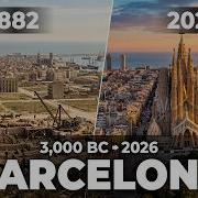 Evolution Of Barcelona 3 000 BC 2026 Fixed Camera AI Timelapse
