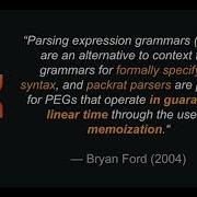 Justin Donaldson Parsing Expression Grammars In Haxe