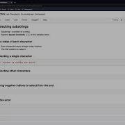 11 Selecting Substrings