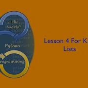 Python For Kids With Mathew Lists