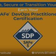 SAFe DevOps Certification SDP Certification SDP Exam Training