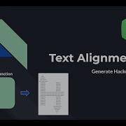 Text Alignment HackerRank Problem Solving Generating The HackerRank Logo