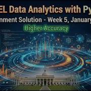NPTEL Data Analytics With Python Week 5 Assignment Solution Jan 2026 Higher Accuracy