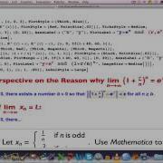 Quick Precalc 24 The Rigorous Definition Of A Limit Of A Sequence And More Visualization