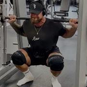 Chris Bumstead Squatting 6 Plates On The Smith Machine ATG