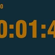 1 Minute 40 Second Timer With End Alarm Time Elapsed And Progress Bar