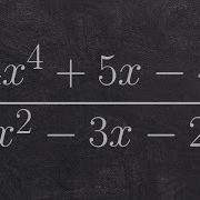 Dividing Two Polynomials Using Long Division Algorithm