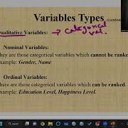 Lecture 1 Data Variable Observation Variable Type