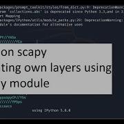 Python Scapy Module Create Your Own Layer Using Python Scapy