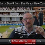 CATCH IT LIVE SPORTS 2nd Test Day 5 ENGLAND V NEW ZEALAND The Oval With Jimmy James