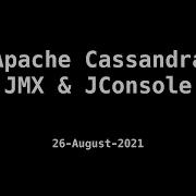 Cassandra JMX JConsole