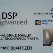 Advanced Digital Signal Processing Using Python 04 Lloyd Max Quantizer